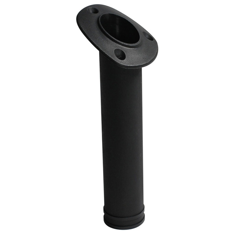 C.E. Smith Flush Mount 30 Degree Nylon Rod Holder – Black [55121A]