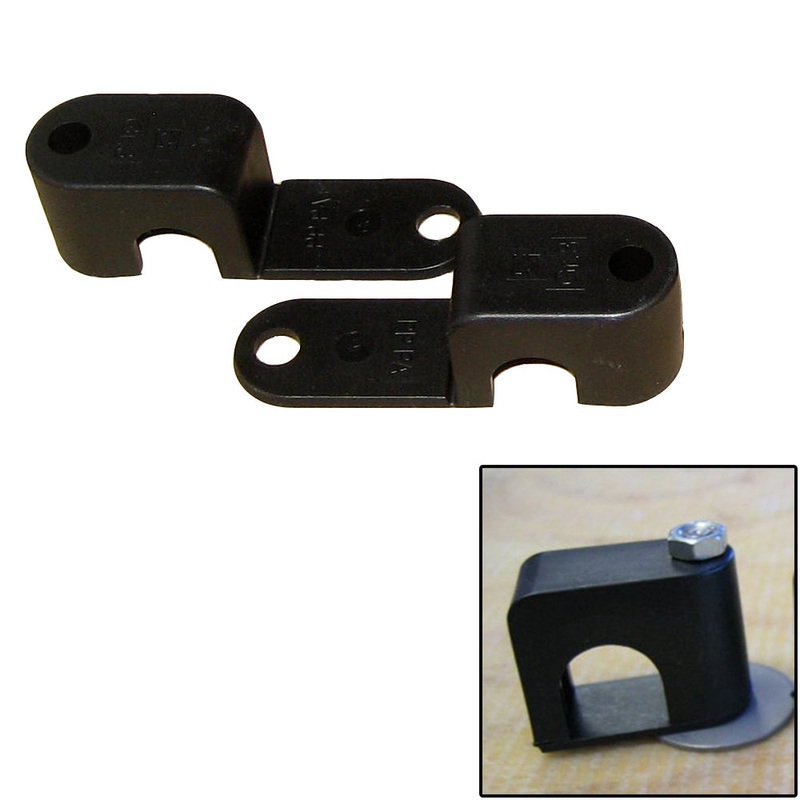 Weld Mount Single Poly Clamp f/1/4″ x 20 Studs – 1/2″ OD – Requires 1.5″ Stud – Qty. 25 [60500]