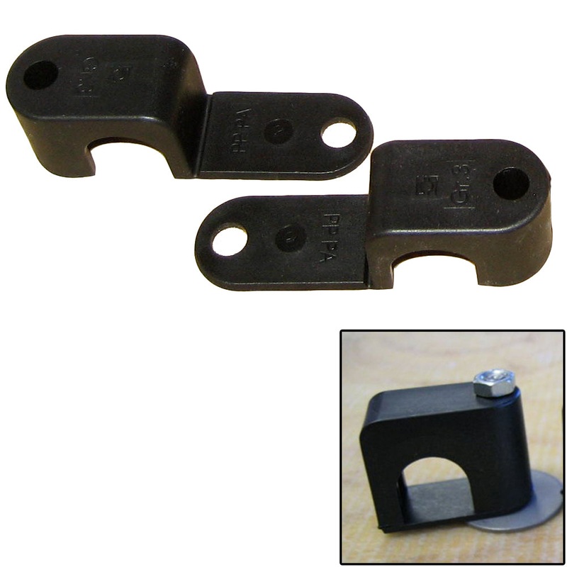 Weld Mount Single Poly Clamp f/1/4″ x 20 Studs – 5/8″ OD – Requires 1.5″ Stud – Qty. 25 [60625]