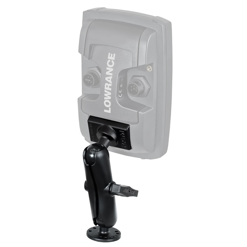 Lowrance RAM 1″ Mark/Elite 4″ Series Quick Release Mount [000-10909-001]