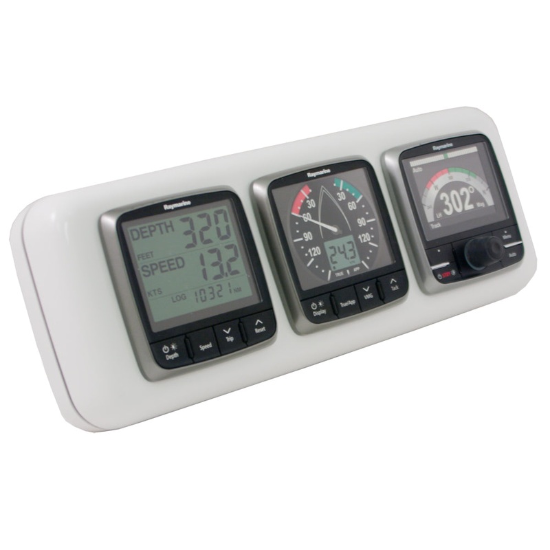 NavPod GP2301 InstrumentPod Precut w/3-3.6″ Holes f/12″ Guard [GP2301]