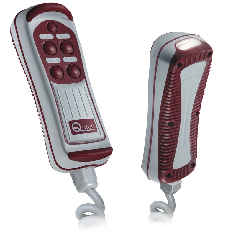 Quick HRC1004L 4-Button Remote w/LED Light [FPHRC1004L00C00]