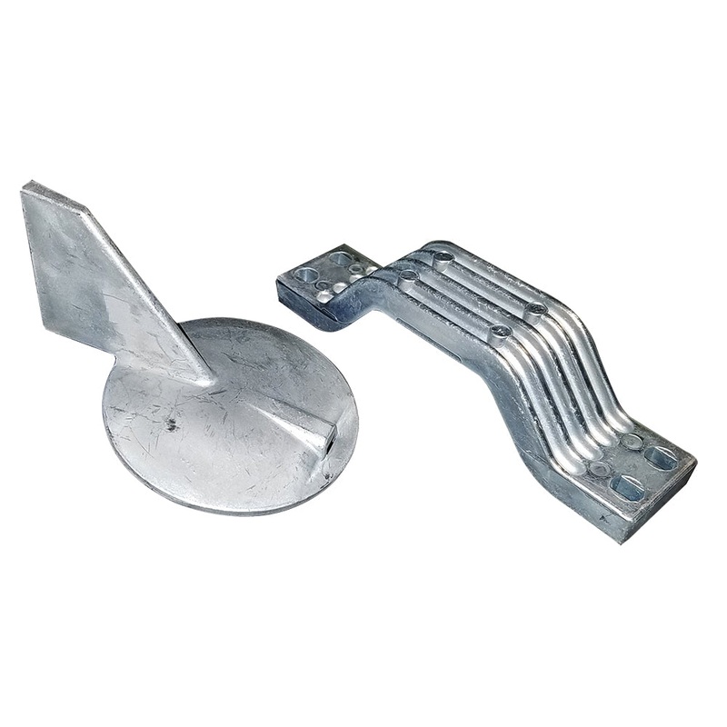 Tecnoseal Anode Kit w3/Hardware – Yamaha 150-200HP Left Hand Rotation – Zinc [21102]