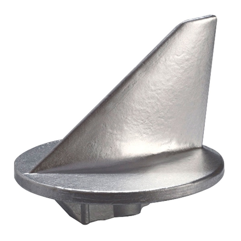 Tecnoseal Trim Tab Anode – Aluminum – Short – Mercury 50HP [00800AL]
