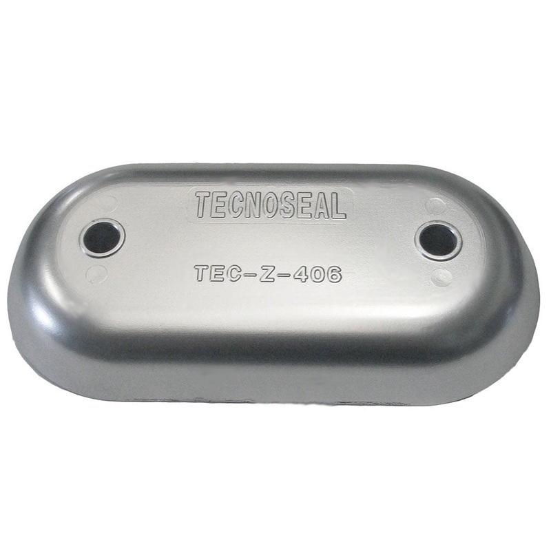 Tecnoseal Z406 Hull Plate Anode – Zinc [TEC-Z-406]