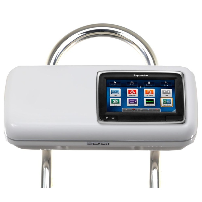 NavPod GP1503 SystemPod Pre-Cut f/Raymarine a75/a77/a78 w/Space On The Left f/9.5″ Wide Guard [GP1503]