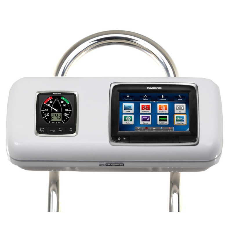 NavPod GP1513 SystemPod Pre-Cut f/Raymarine a75/a77/a78 & 1 Instrument f/9.5″ Wide Guard [GP1513]