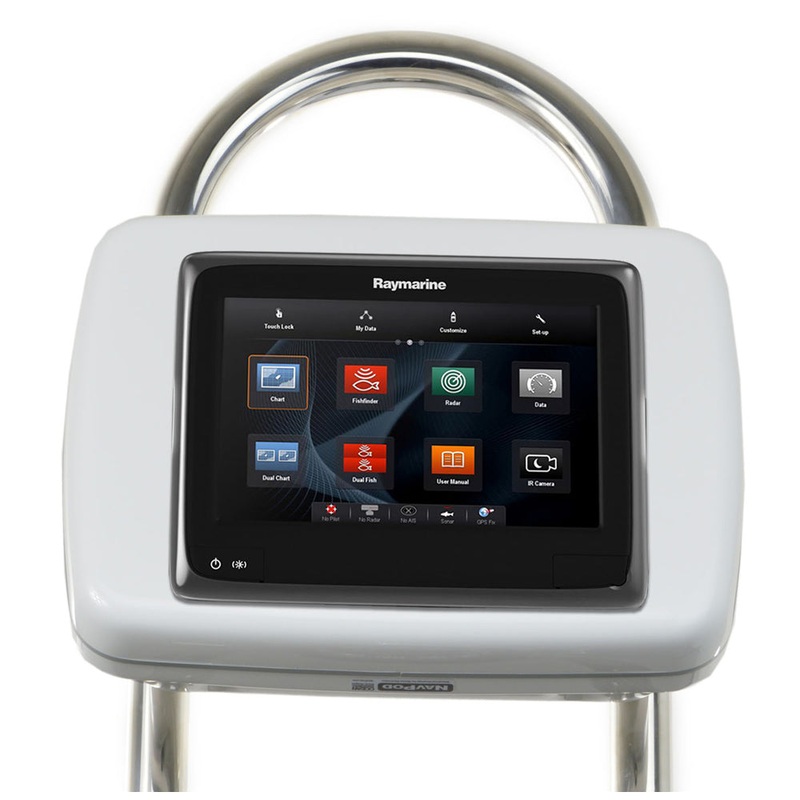 NavPod GP1814 SailPod Pre-Cut f/Raymarine a95/a97/a98 f/9.5″ Wide Guard [GP1814]