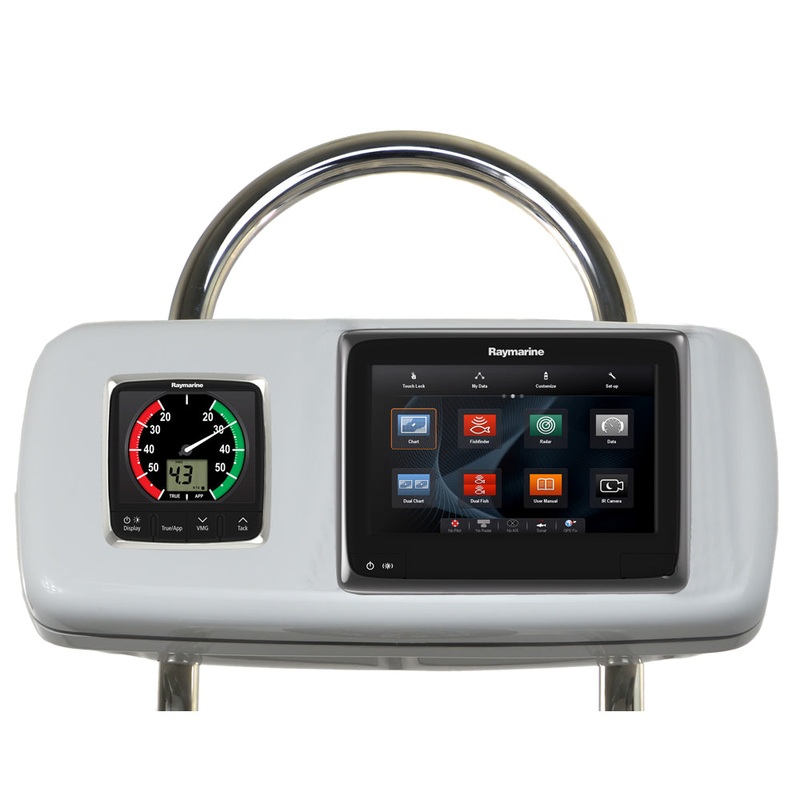 NavPod GP2040-14 SystemPod Pre-Cut f/Raymarine a95/a97/a98 & 1 Instrument f/12″ Wide Guard [GP2040-14]