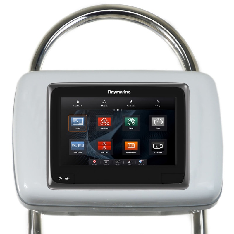 NavPod GP2050-14 SailPod Pre-Cut f/Raymarine a95/a97/a98 f/12″ Wide Guard [GP2050-14]