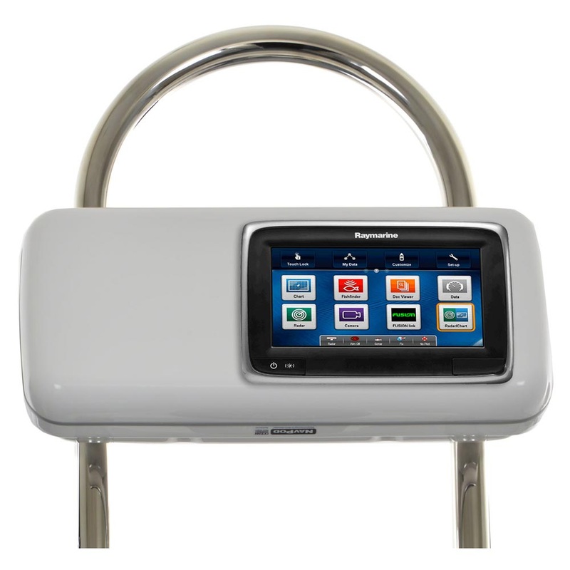 NavPod GP2503 SystemPod Pre-Cut f/Raymarine a75/a77/a78 w/Space On The Left f/12″ Wide Guard [GP2503]