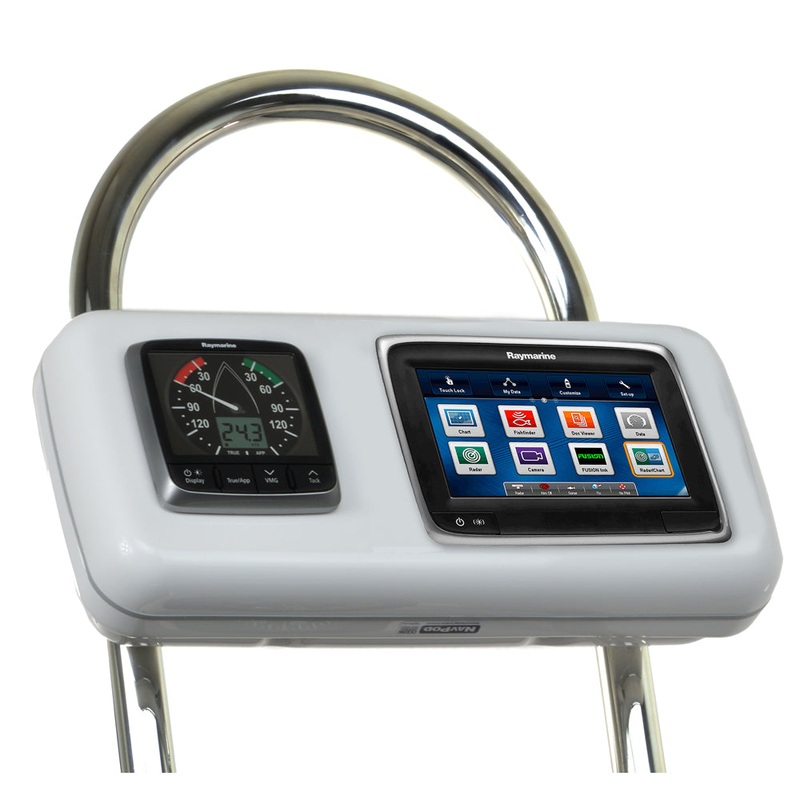 NavPod GP2513 SystemPod Pre-Cut f/Raymarine a75/a77/a78 & 1 Instrument f/12″ Wide Guard [GP2513]