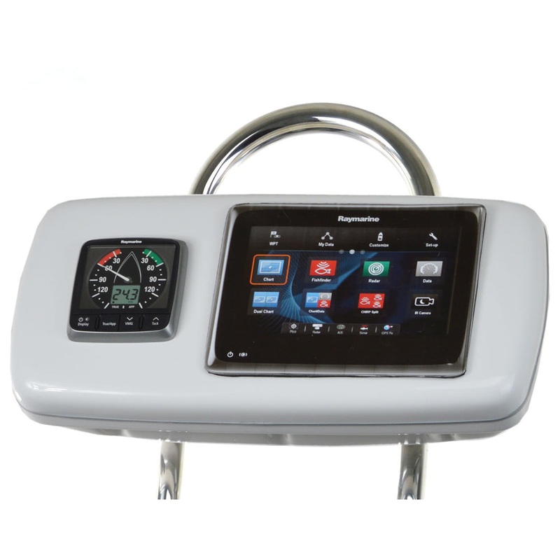 NavPod GP1040-19 SystemPod Pre-Cut f/Raymarine ES97/ES98 & One Instrument f/9.5″ Wide Guard [GP1040-19]