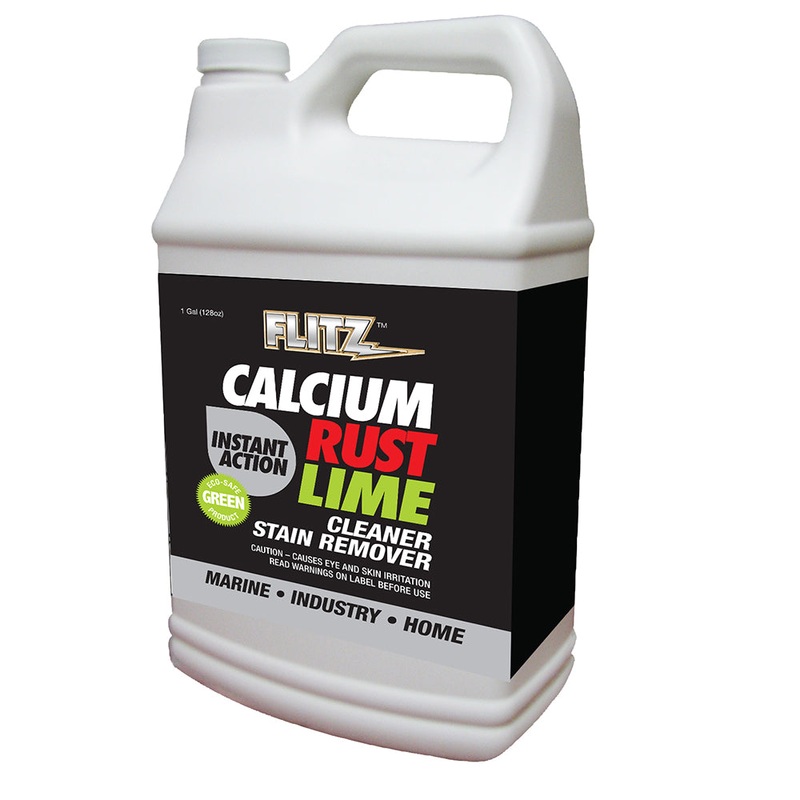 Flitz Instant Calcium, Rust & Lime Remover – Gallon Refill [CR 01610]