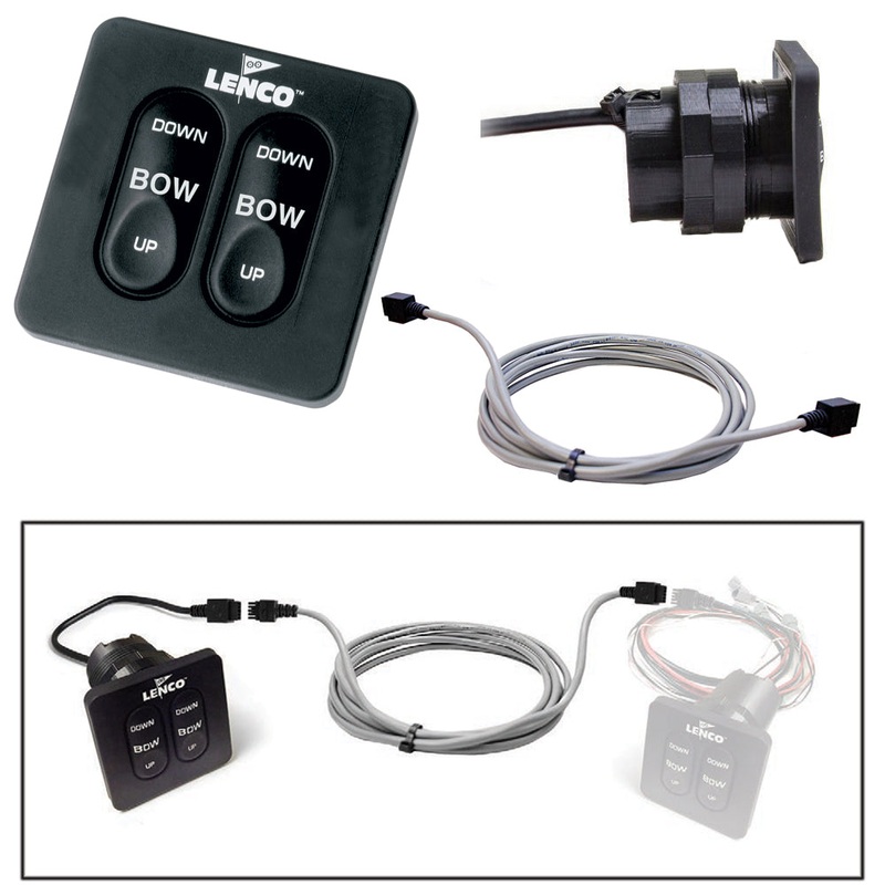 Lenco Flybridge Kit f/Standard Key Pad f/All-In-One Integrated Tactile Switch – 40′ [11841-104]