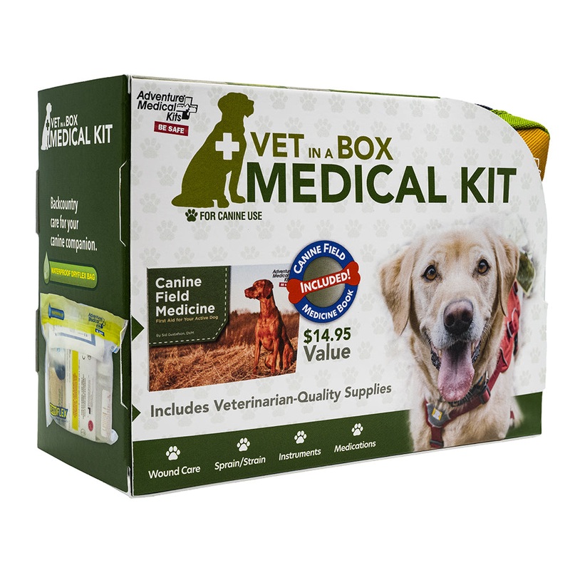 Adventure Medical Dog Series – Vet in a Box First Aid Kit [0135-0117]
