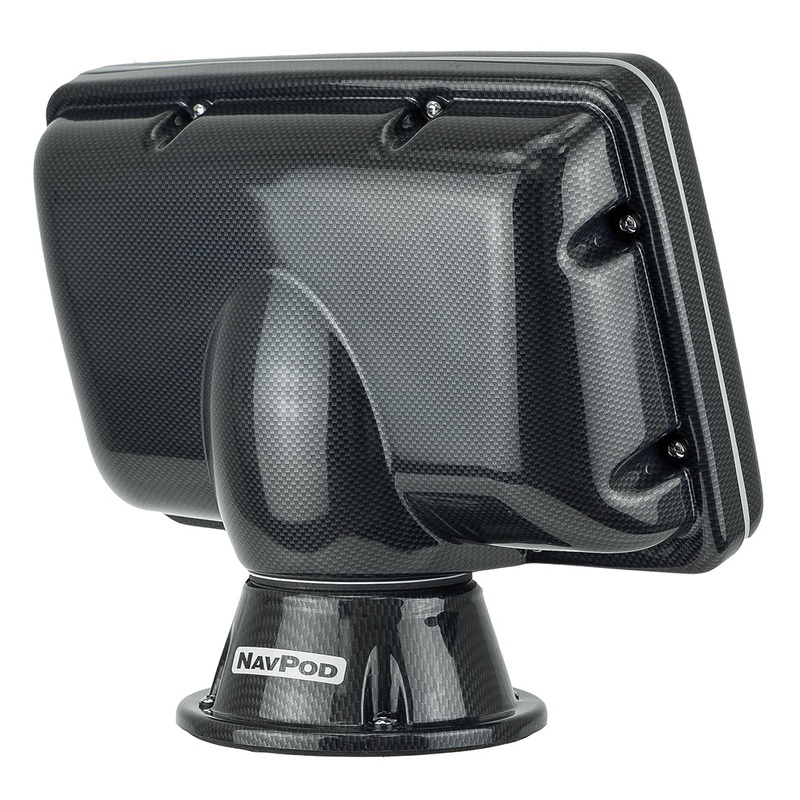 NavPod PP5050-01 PowerPod Pre-Cut f/Humminbird 1100 Series 10.4″/1199ci/1159ci – Carbon Black [PP5050-01-C]
