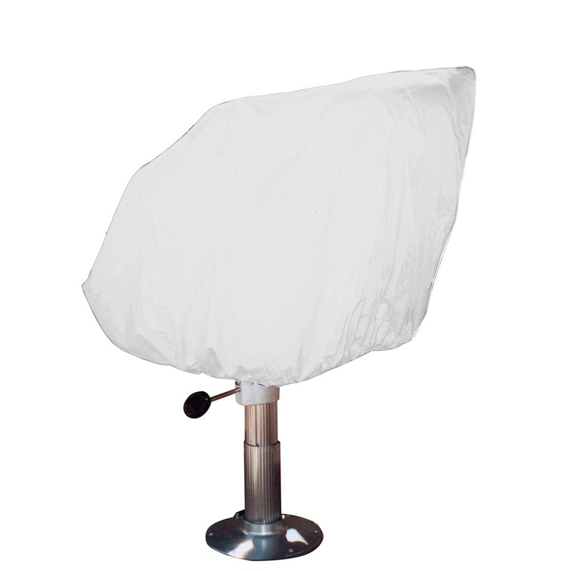 Taylor Made Helm/Bucket/Fixed Back Boat Seat Cover – Vinyl White [40230]