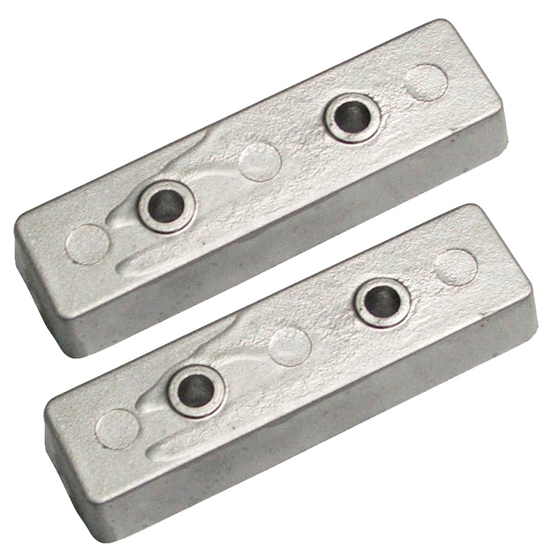 Tecnoseal TEC-BNT Bennett Trim Tab Anode – Zinc – Pair [TEC-BNT]