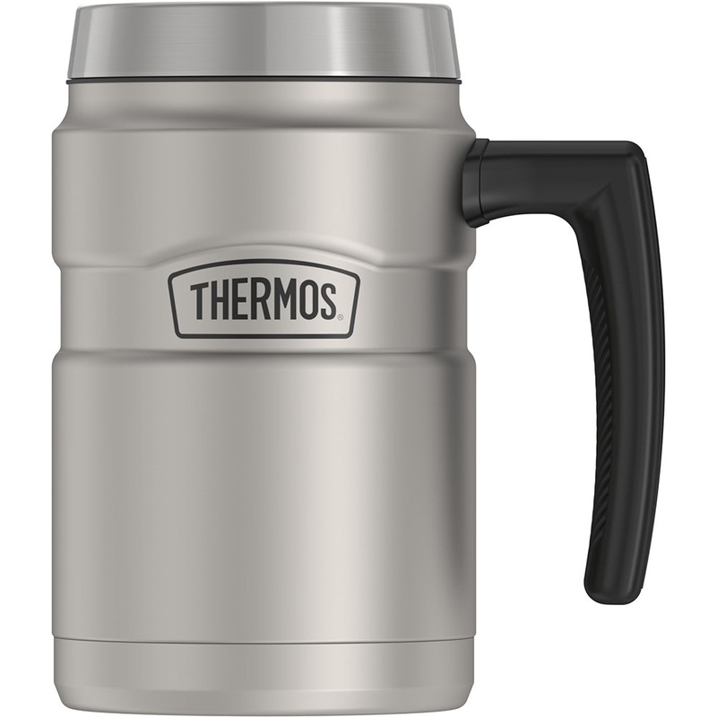 Thermos 16oz Stainless King Coffee Mug – Matte Stainless Steel [SK1600MSW4]