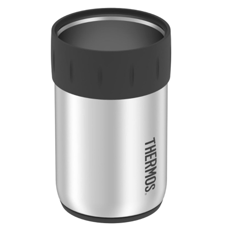 Thermos Stainless Steel 12oz Beverage Can Insulator – Keeps Cold f/10 Hours [2700TRI6]