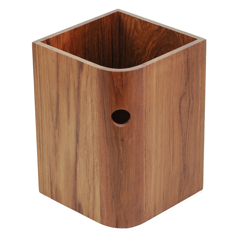 Whitecap EKA Collection Waste Basket – Teak [63206]