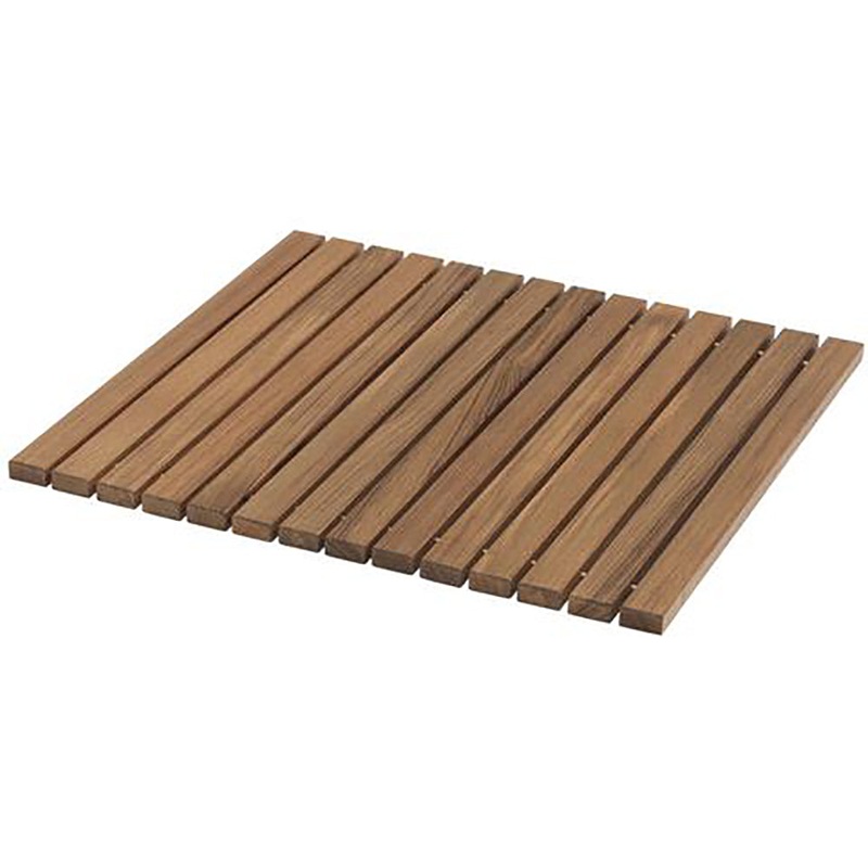 Whitecap Roll-Up Shower Mat – Teak [63108]
