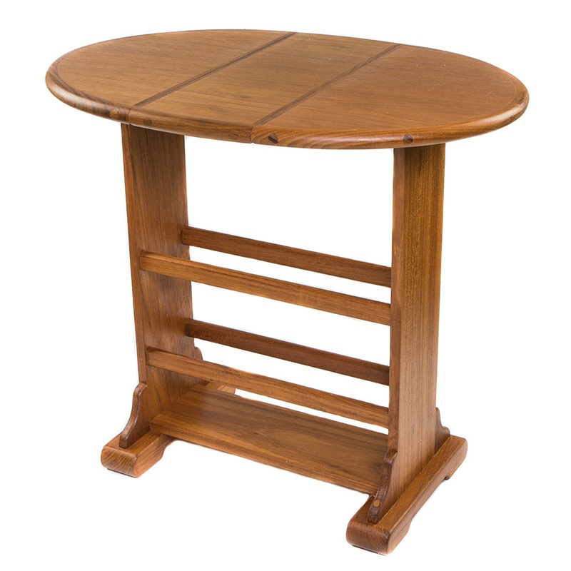 Whitecap Small Drop Leaf Table – Teak [60054]