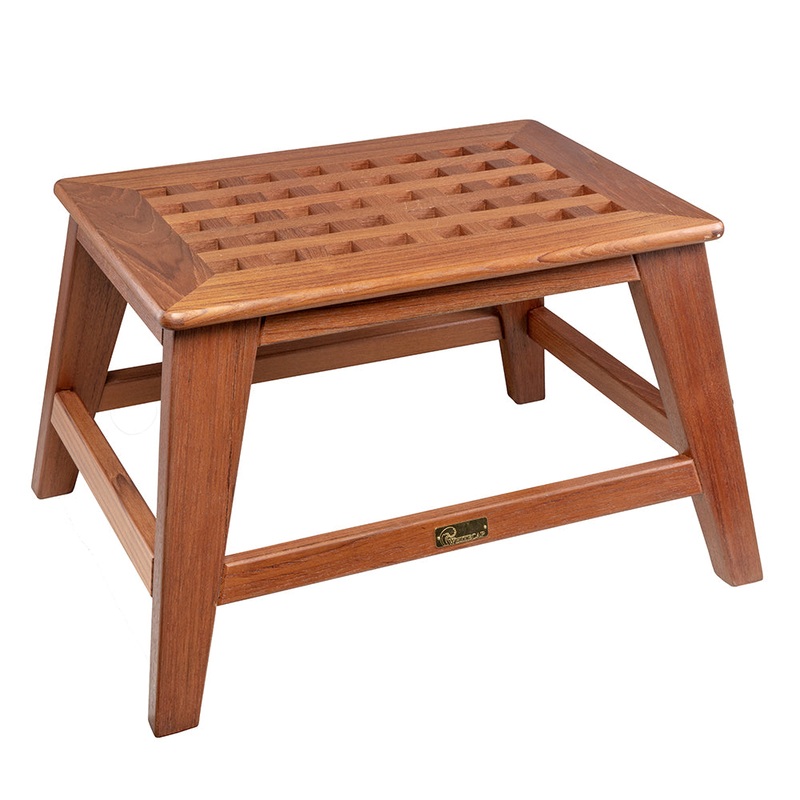 Whitecap Step Stool – Teak [60088]