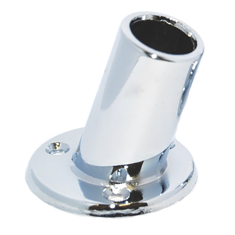 Taylor Made 1″ Slanted Chrome Plated Flag Pole Socket [962]