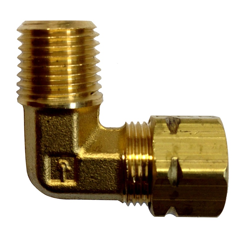 Uflex 90 Helm Fitting f/UP Series – 1/4″ NPT to 3/8″ COMP [EF38-39472N]