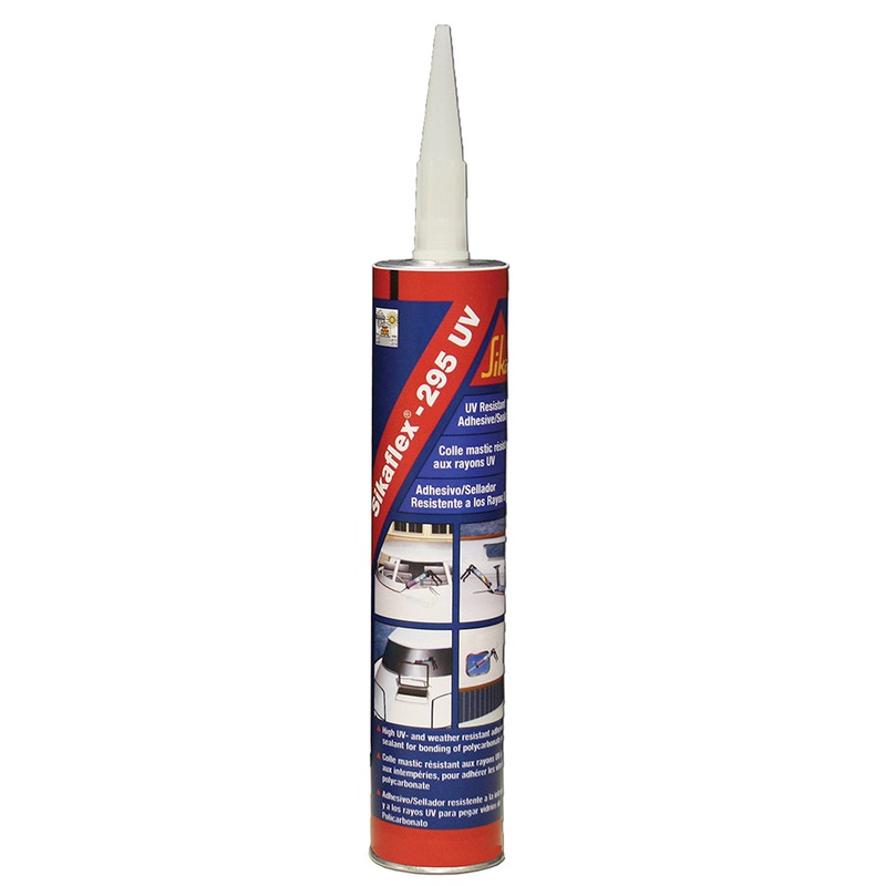 Sika Sikaflex 295UV UV Resistant Adhesive/Sealant – 10.3oz(300ml) Cartridge – White [412419]