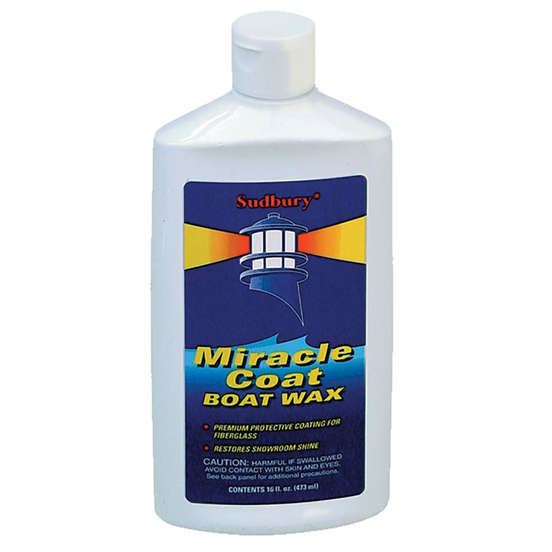 Sudbury Miracle Coat Boat Wax – 16oz Liquid – *Case of 6* [412CASE]