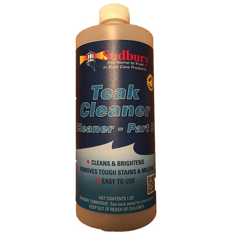 Sudbury Sudbury Teak Cleaner Part B – Quart – *Case of 12* [862QCASE]