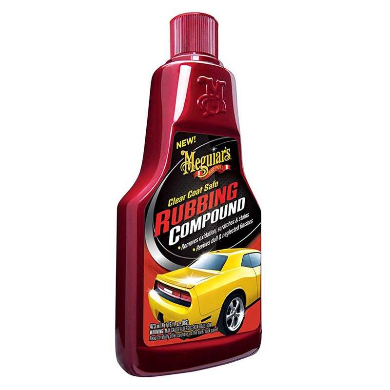 Meguiars Clear Coat Safe Rubbing Compound – 16oz *Case of 6* [G18016CASE]