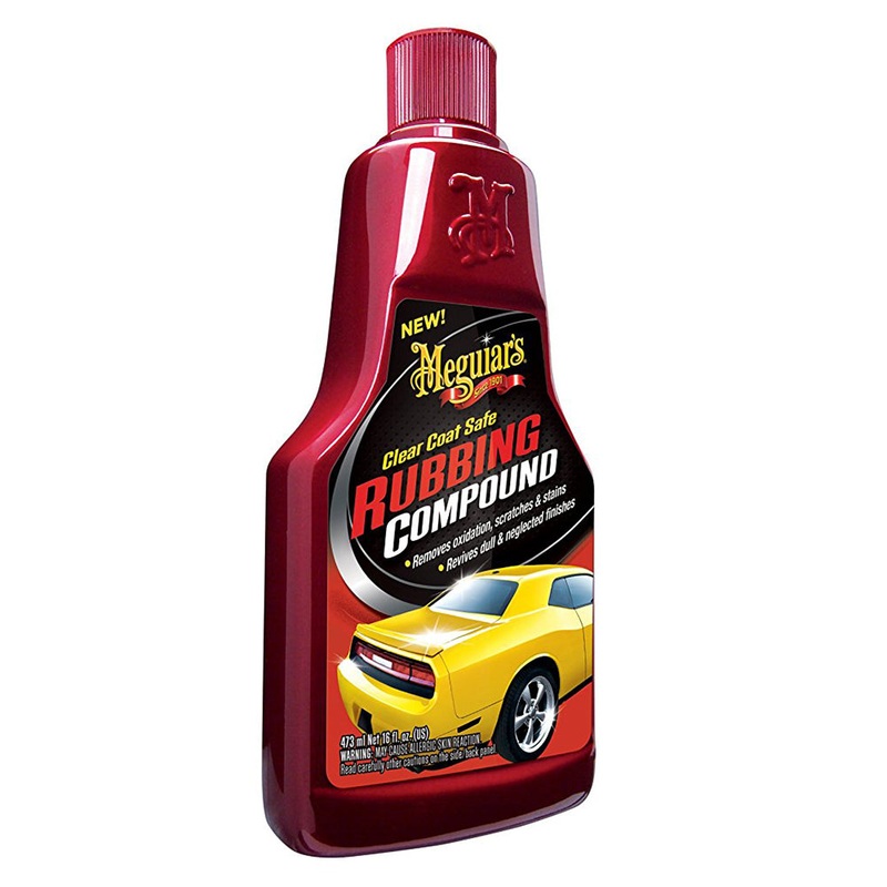 Meguiars Clear Coat Safe Rubbing Compound – 16oz [G18016]