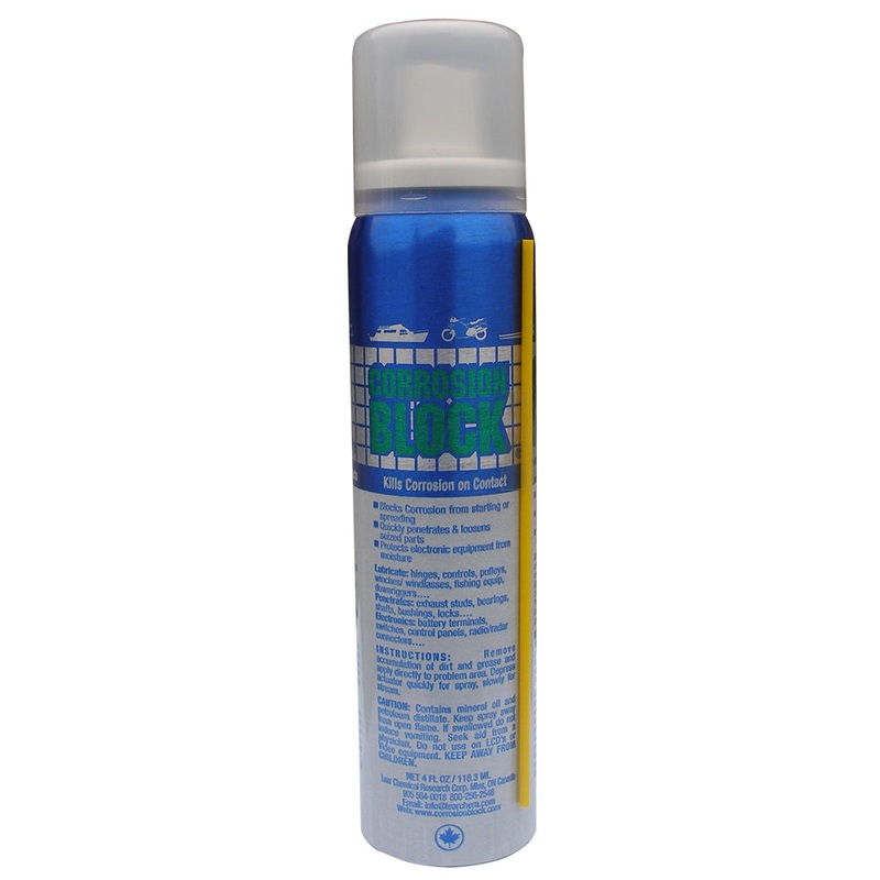 Corrosion Block Liquid Pump Spray – 4oz – Non-Hazmat, Non-Flammable  Non-Toxic [20002]