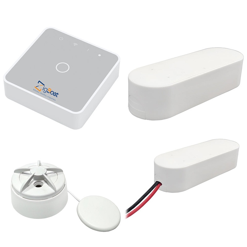 Glomex ZigBoat Starter Kit System – Gateway, Battery, Door/Porthold  Flood Sensor [ZB101]
