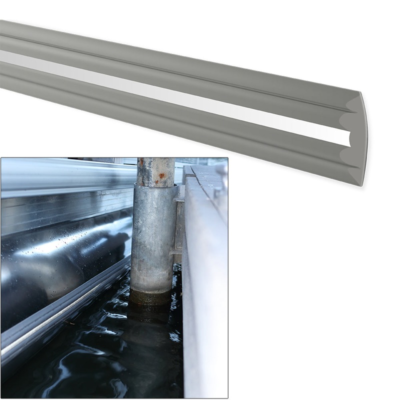 Megaware PontoonGuard – 40 Kit – (2) 20 Guards f/Pontoon Up To 25 – Gray [30540]