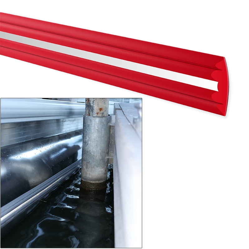 Megaware PontoonGuard – 40 Kit – (2) 20 Guards f/Pontoon Up To 25 – Red [31640]