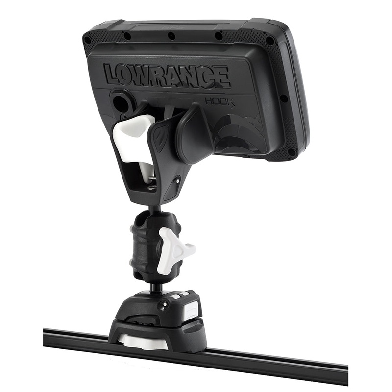 Scanstrut ROKK Mini Pro Mount Kit w/Kayak Track Base f/Lowrance HOOK2 [RLS-521-407]