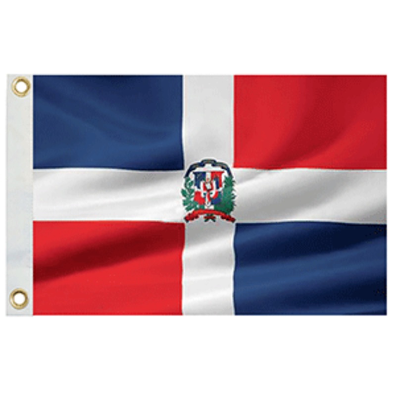 Taylor Made Dominican Republic Flag 12″ x 18″ Nylon [93070]