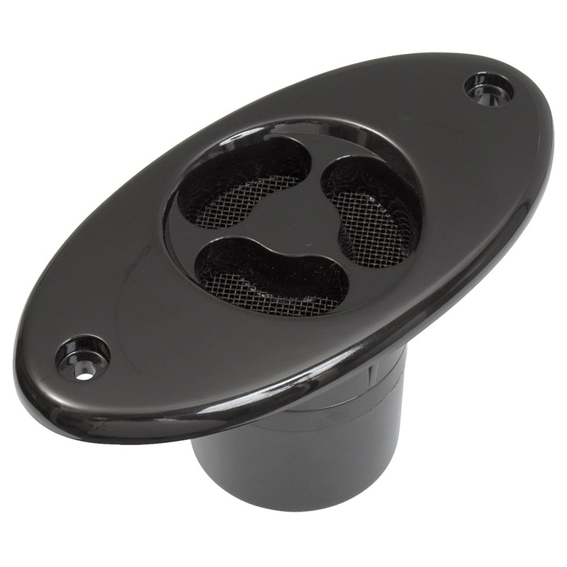 Aqua Signal Series 84 Dual Oval Electronic Horn – 12V – 106-108 db – Black Housing [84400-7]