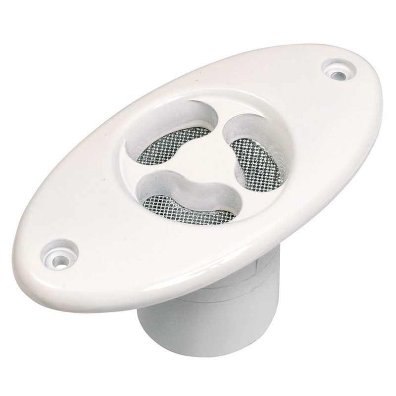 Aqua Signal Series 84 Dual Oval Electronic Horn – 12V – 106-108 db – White Housing [84401-7]