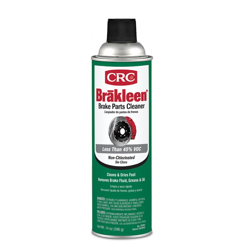 CRC Brakleen Brake Parts Cleaner – Non-Chlorinated – 14oz – #05084 *Case of 12 [1003695]