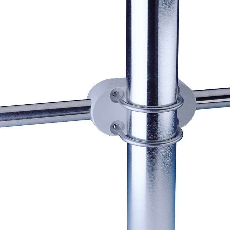 Edson Top Support Bracket – Rail Mount 1″ Rail – 2-3/8″ Mast [988-23-100]