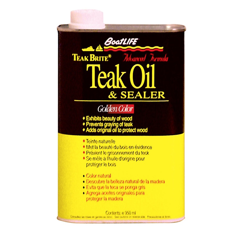 BoatLIFE Teak Brite Advanced Formula Teak Oil – 32oz *Case of 12* [1188CASE]