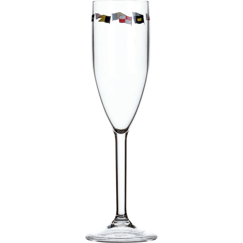 Marine Business Champagne Glass Set – REGATA – Set of 6 [12105C]