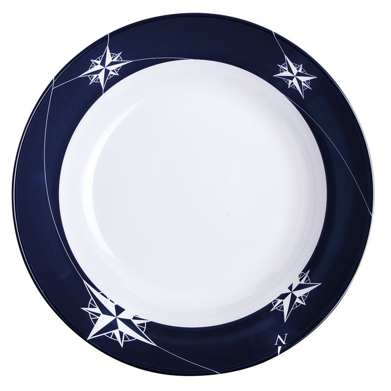 Marine Business Melamine Round Bowl – NORTHWIND – 7.4″ Set of 6 [15017C]