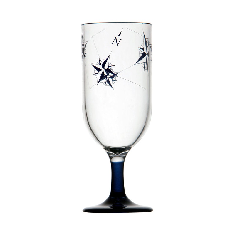 Marine Business Mini Champagne Flute – NORTHWIND – Set of 6 [15110C]